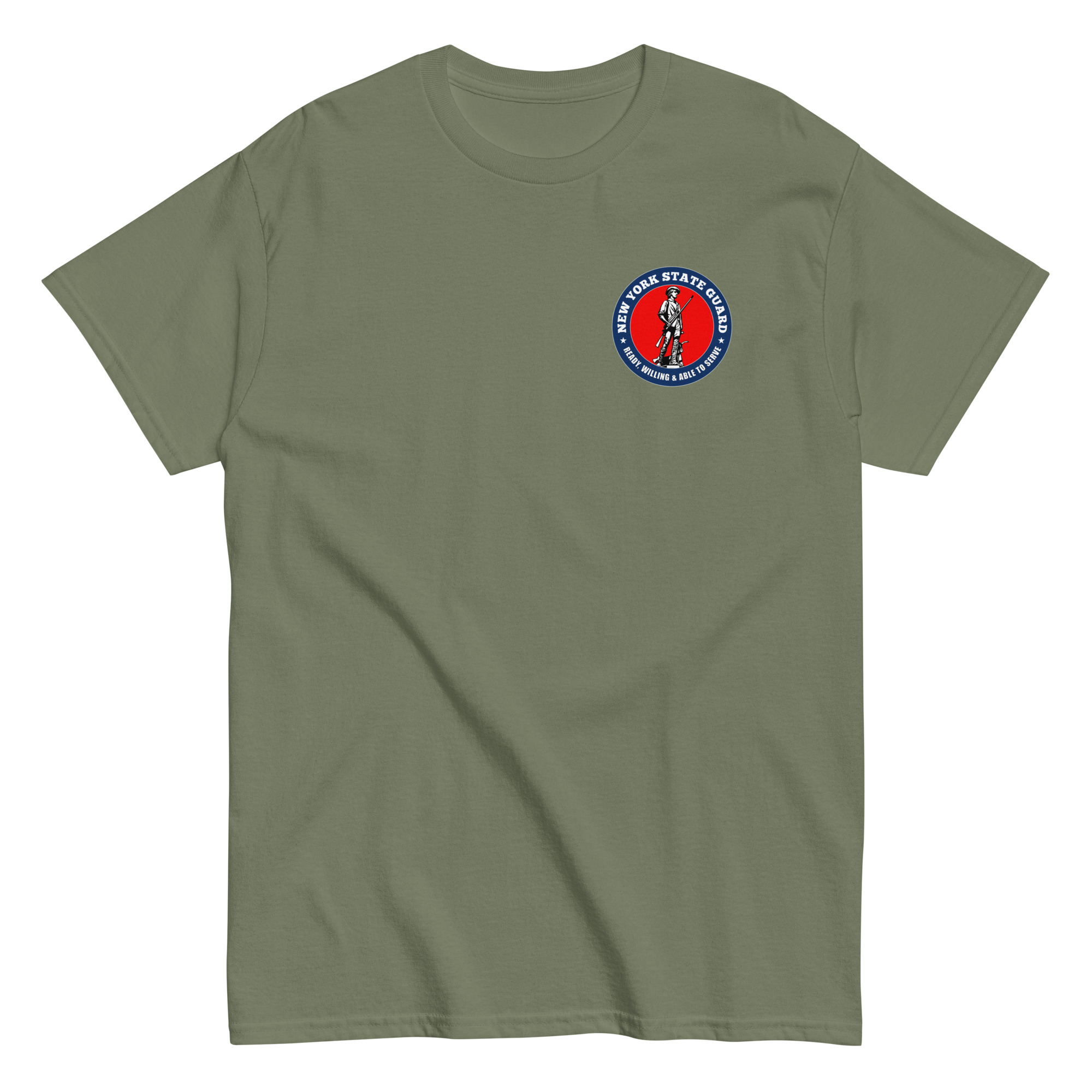 New York State Guard Bold Minuteman T-Shirt - Image 7
