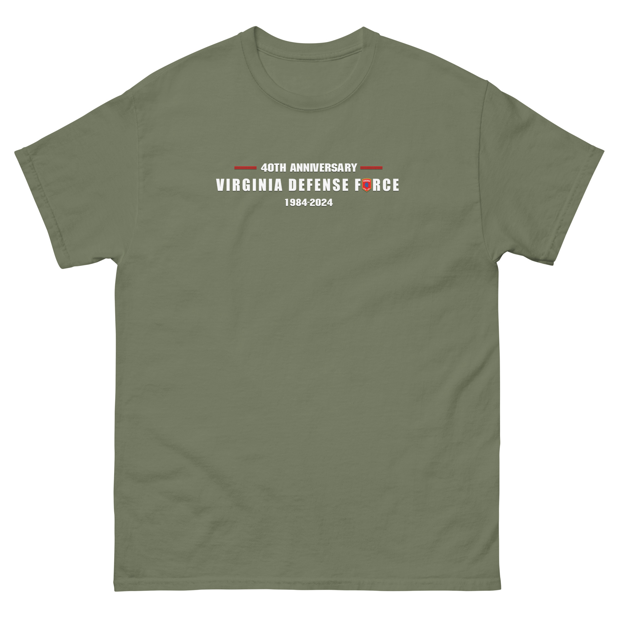 Virginia Defense Force 40th Anniversary T-Shirt - Image 11