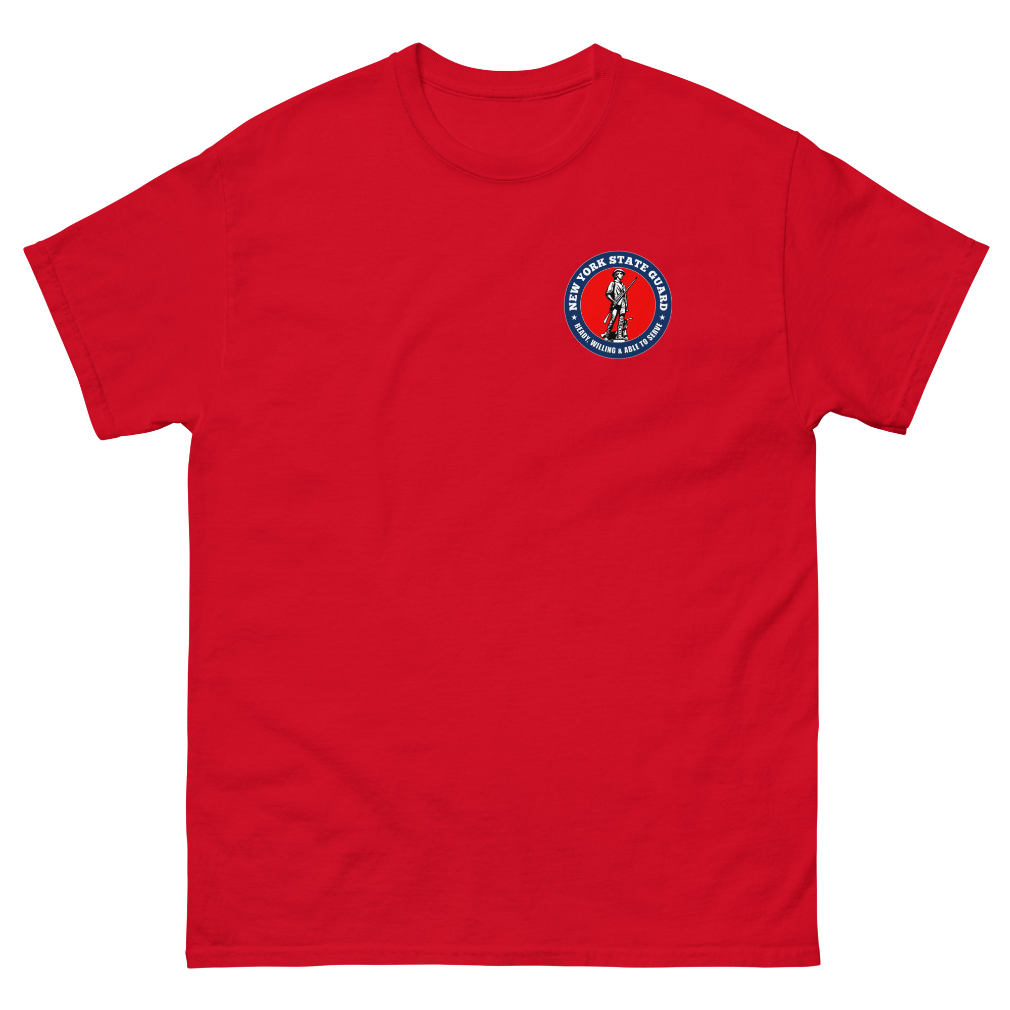 New York State Guard Bold Minuteman T-Shirt - Image 9