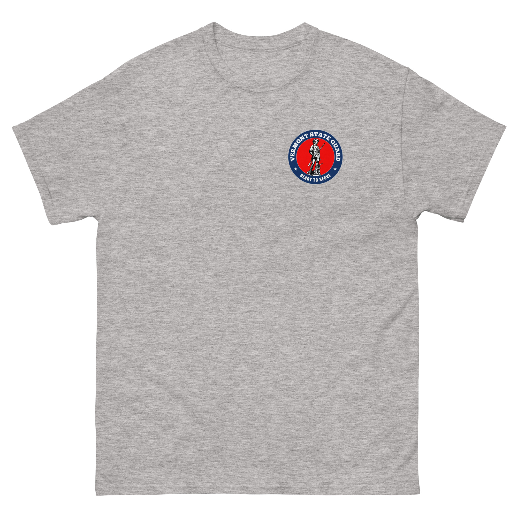 Vermont State Guard Bold Minuteman T-Shirt - Image 11