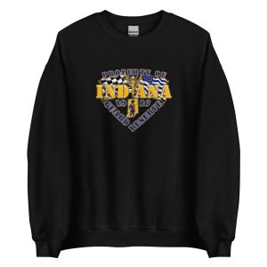 Property of Indiana Guard Reserve Patriotic Crest Design Sweatshirt