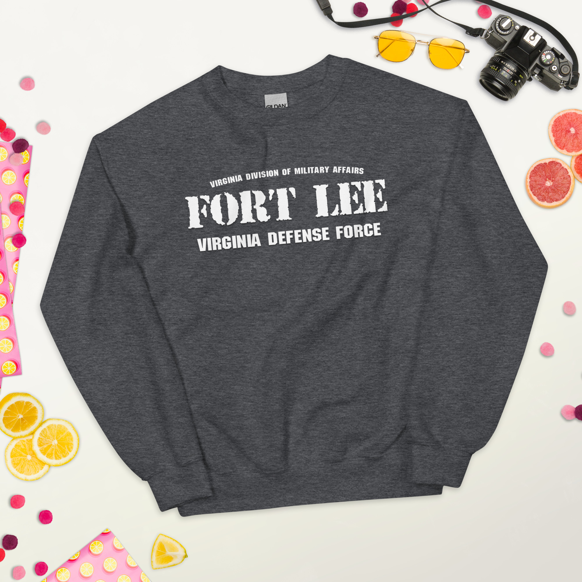 Virginia Defense Force Fort Lee Sweatshirt - Image 5