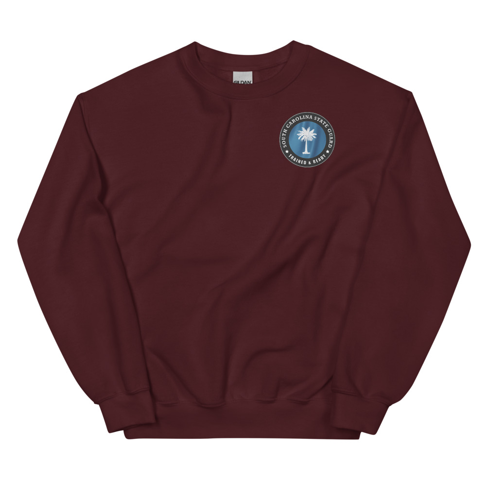 South Carolina State Guard ‘Trained & Ready’ Sweatshirt - Image 3