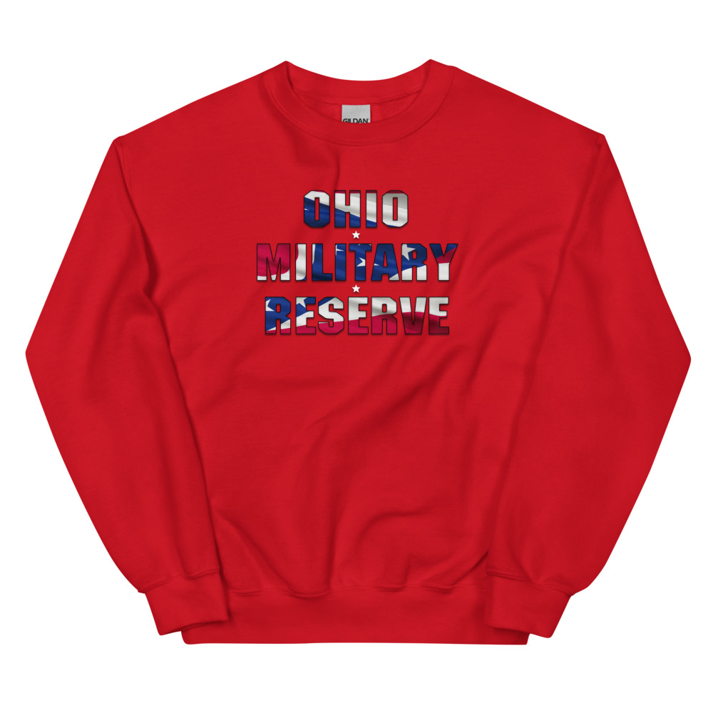Ohio Military Reserve Flag Sweatshirt - Image 3