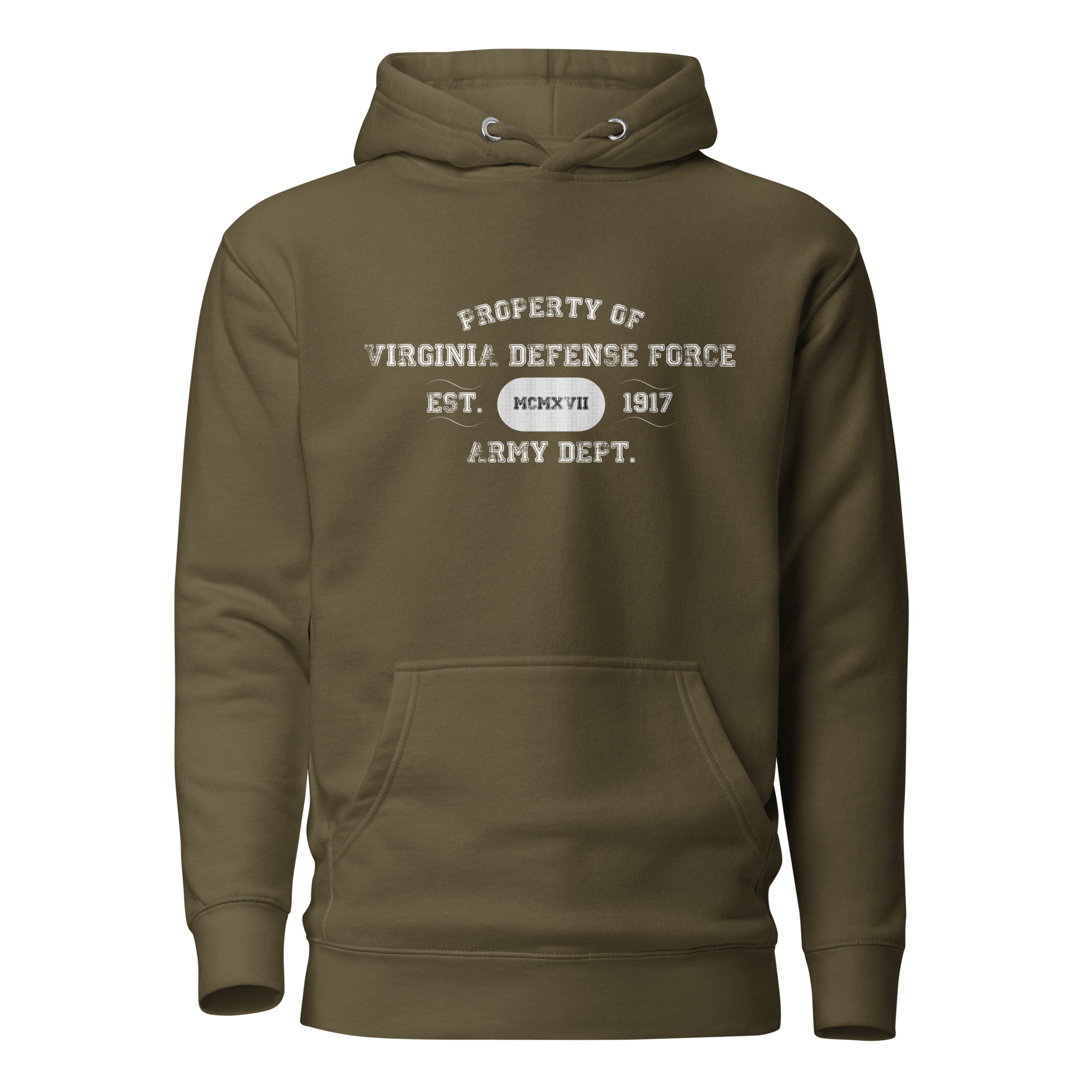 Property of Virginia Defense Force Hoodie - Image 17