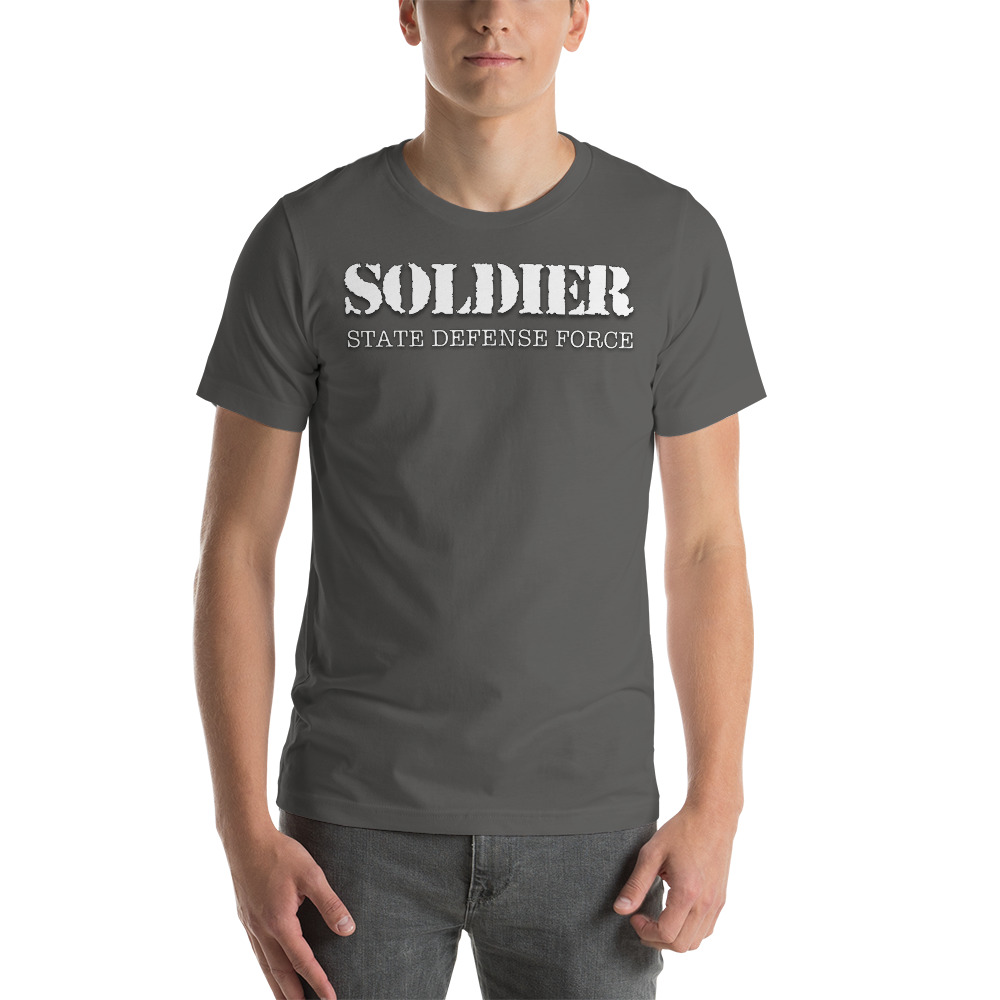 State Defense Force Soldier Unisex T-Shirt - Image 2
