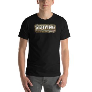 Serving in The Georgia State Defense Force Unisex T-Shirt