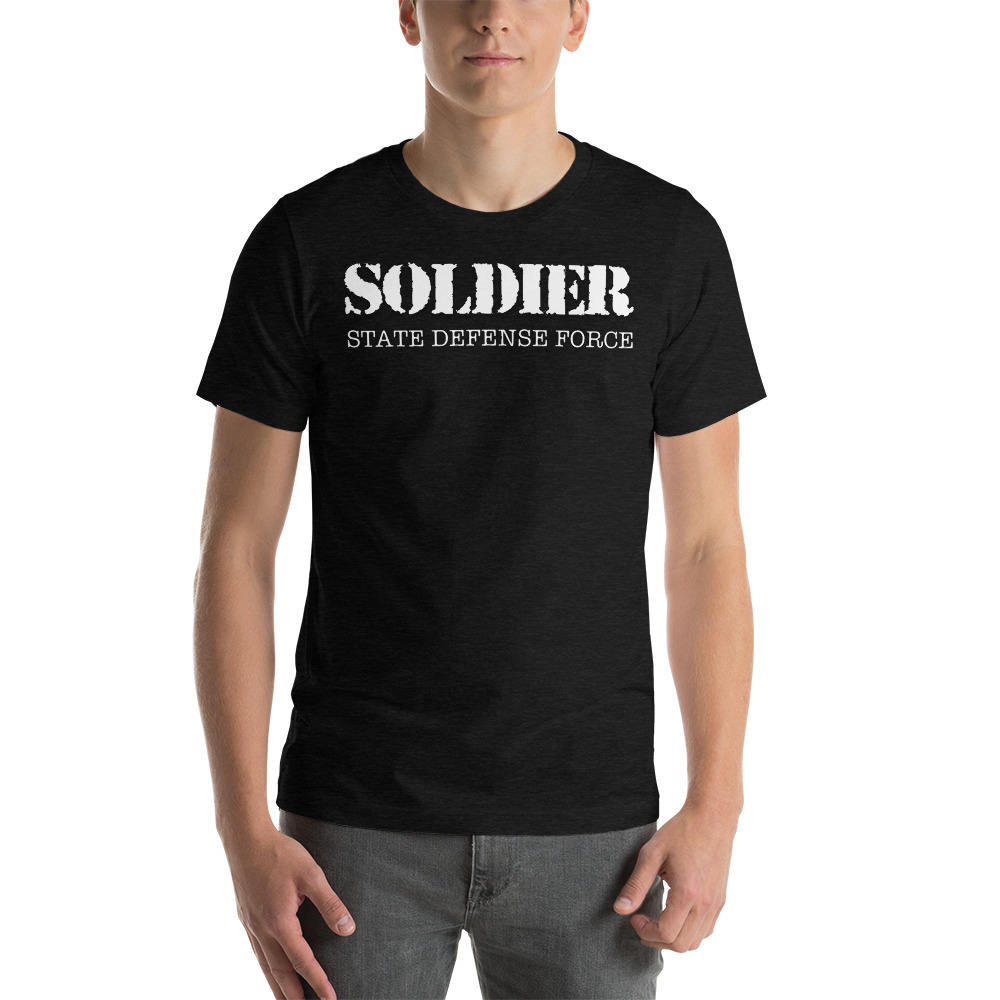 State Defense Force Soldier Unisex T-Shirt - Image 4