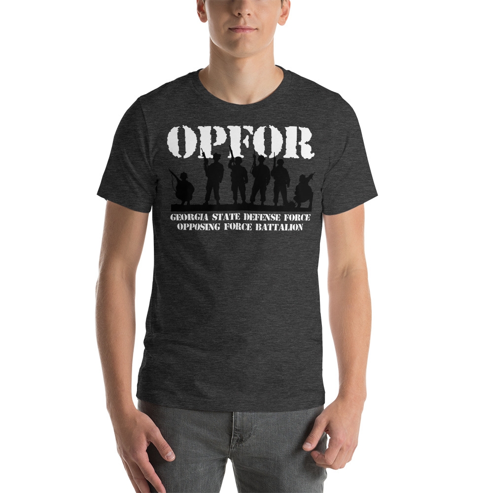 Georgia State Defense Force OPFOR Troops Unisex T-Shirt - Image 5
