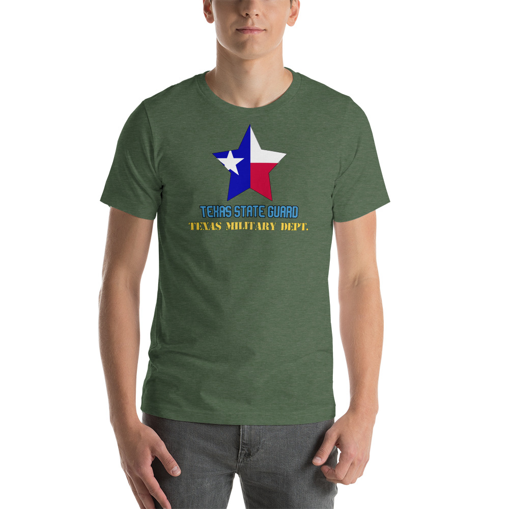 Texas State Guard Unisex T-Shirt - Image 9