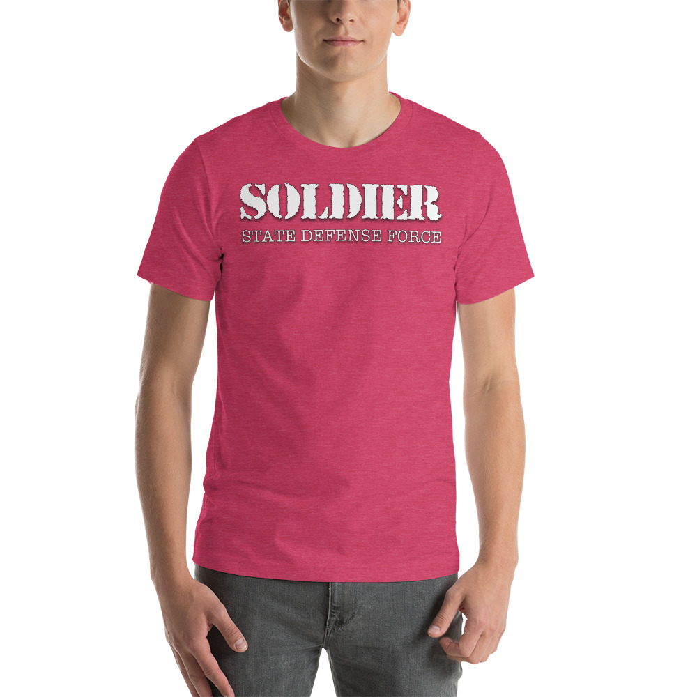 State Defense Force Soldier Unisex T-Shirt - Image 13