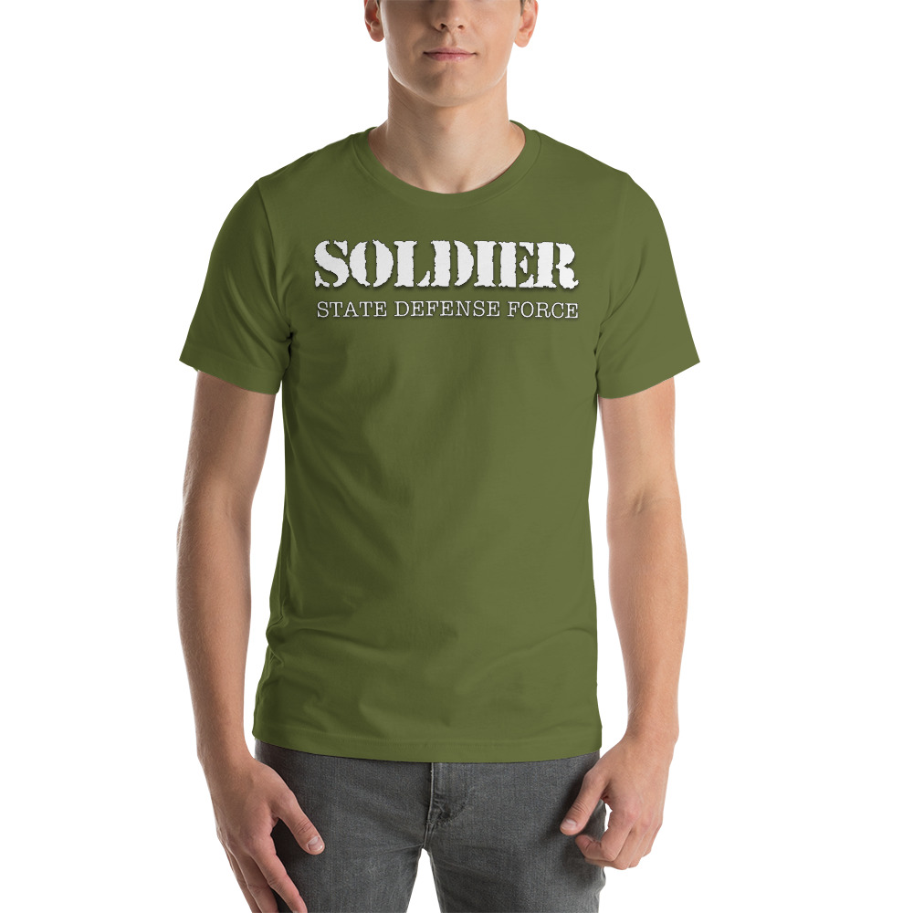 State Defense Force Soldier Unisex T-Shirt - Image 10