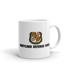 Maryland Defense Force Glossy White Mug