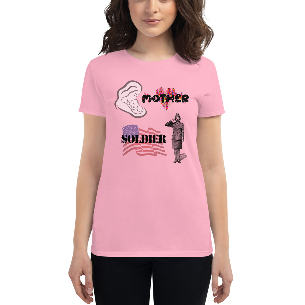 Mother & Soldier Women's Short Sleeve T-Shirt - Image 5