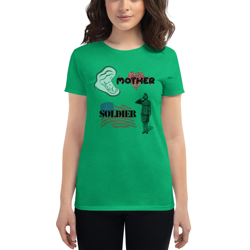 Mother & Soldier Women's Short Sleeve T-Shirt - Image 4