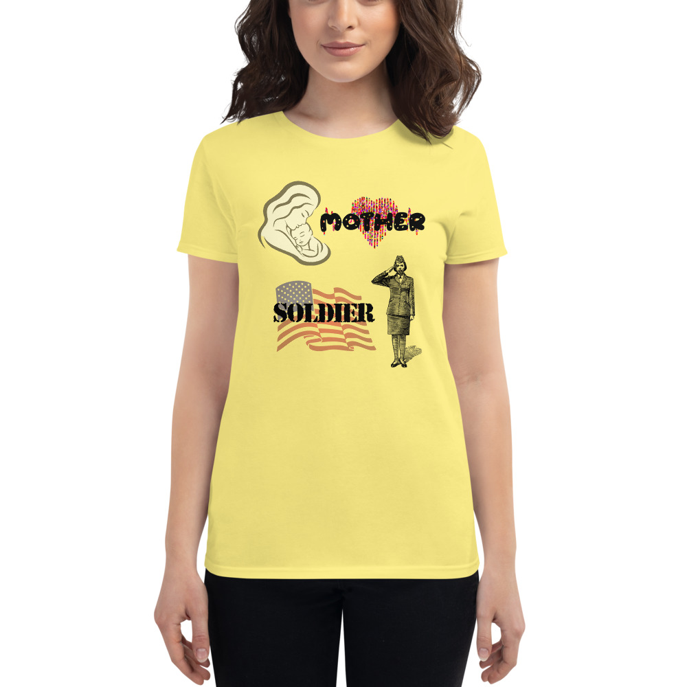 Mother & Soldier Women's Short Sleeve T-Shirt - Image 6