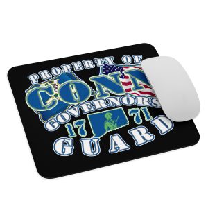 Property of Connecticut Governors Guard Patriotic Crest Mousepad