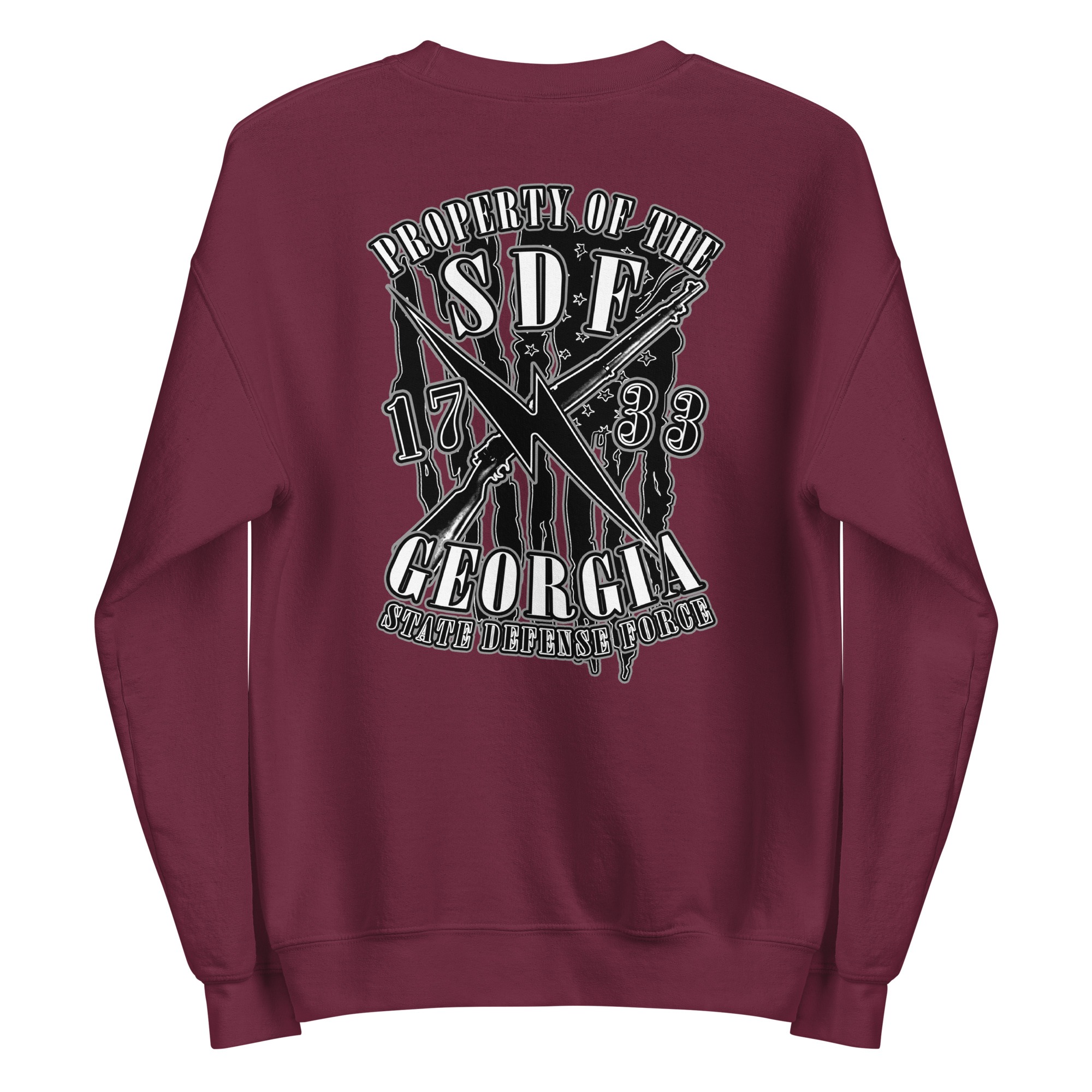 Georgia State Defense Force – SDF Grit Strong Sweater - Image 6