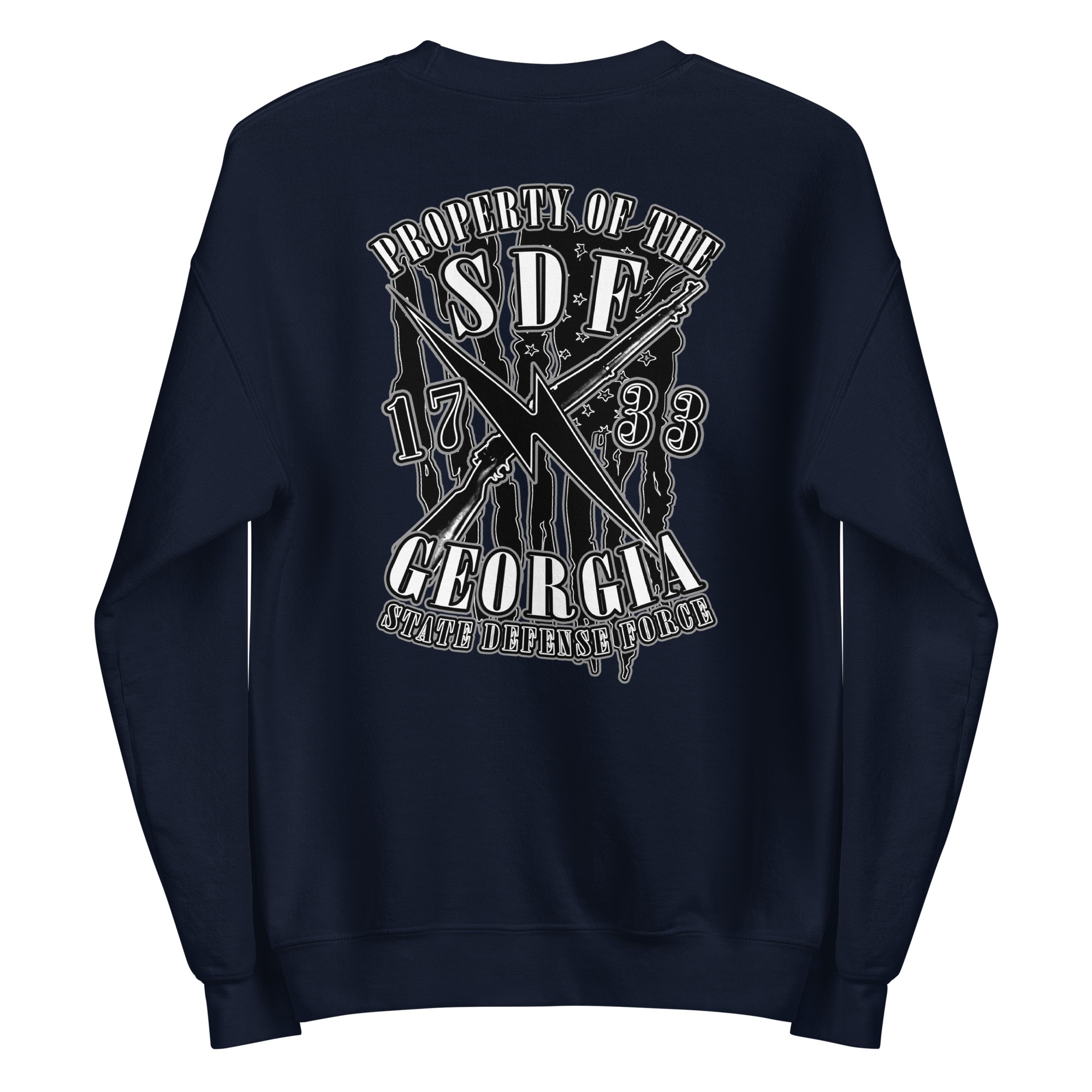 Georgia State Defense Force – SDF Grit Strong Sweater - Image 4