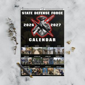 State Defense Force Wall calendar 2026-2027