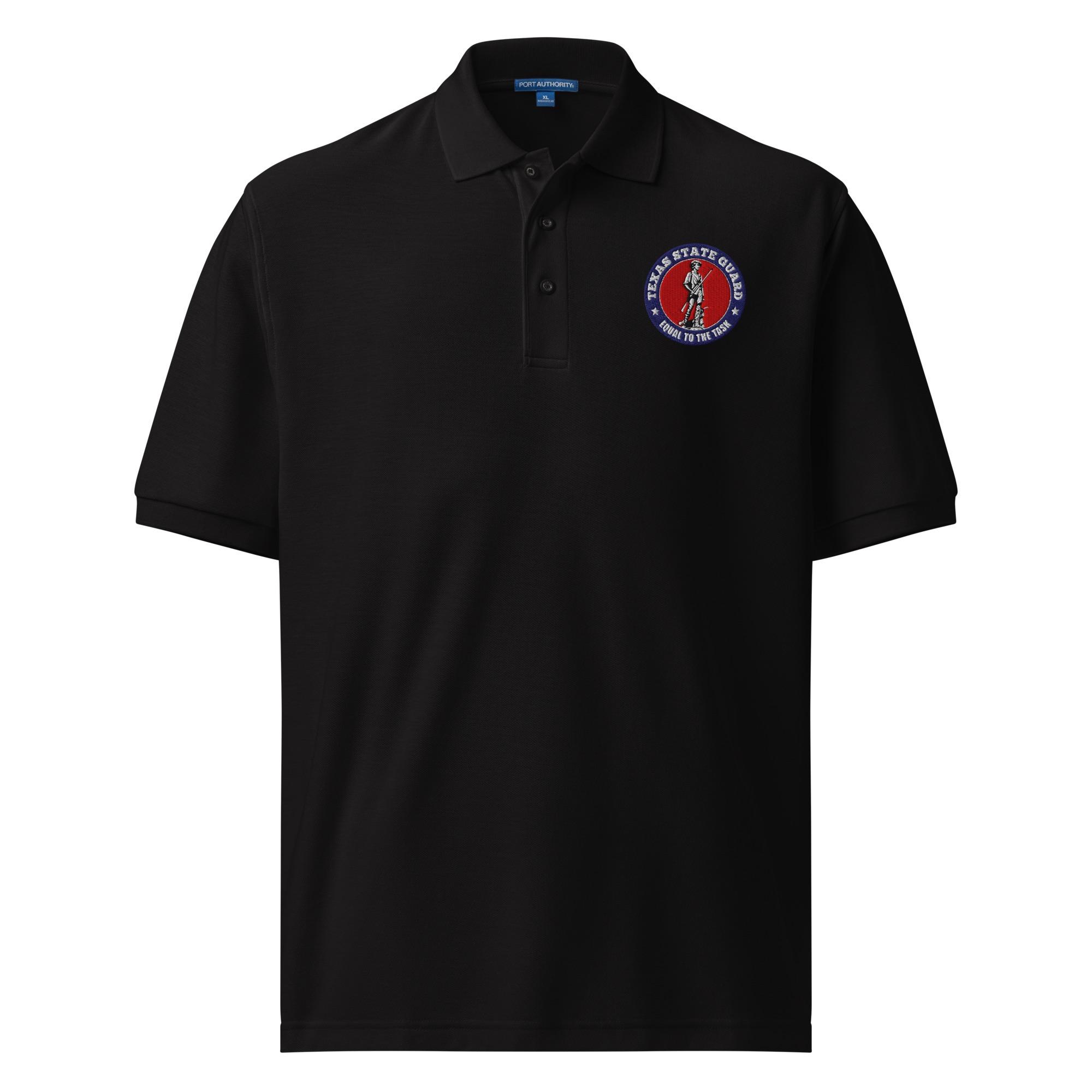 Texas State Guard Bold Minuteman Premium Polo Shirt