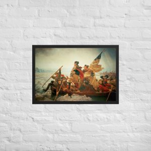 Washington's Crossing Framed poster